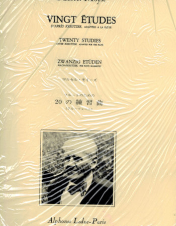 Moyse 20 Studies After Kreutzer Flute Unaccompanied