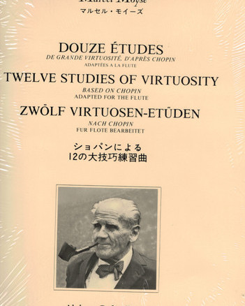 Moyse Twelve Studies Of Virtuosity Based On Chopin For Flute