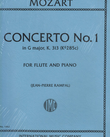 Mozart W.A. Concerto  No. 1 In G Maj K313   (IMC)