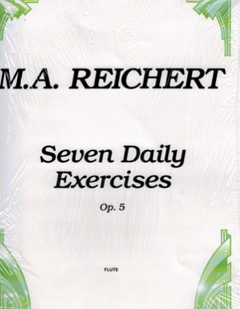 Reichert M.A. Seven Daily Exercises Op 5 Flute Solo (Fischer)