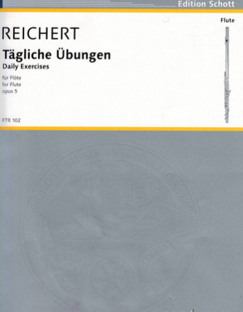 Reichert Tagliche Ubungen (Daily Exercises) Op 5 (Schott)
