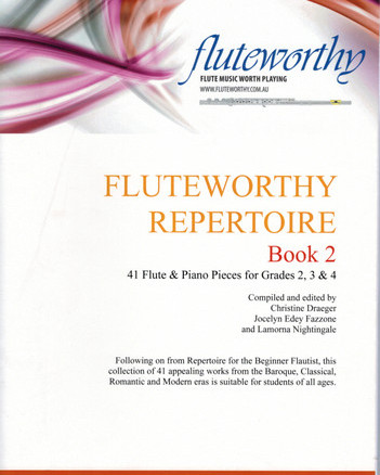 Repertoire Book Two (Grades 2-4) Fl/Pno  (Fluteworthy)