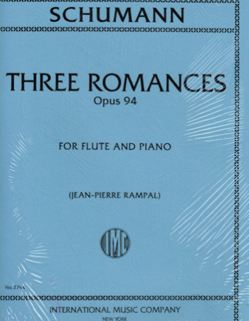 Schumann  R.  3 Romances Op94  (Imc)
