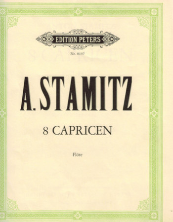 Stamitz A.  8 Caprices (Peters)