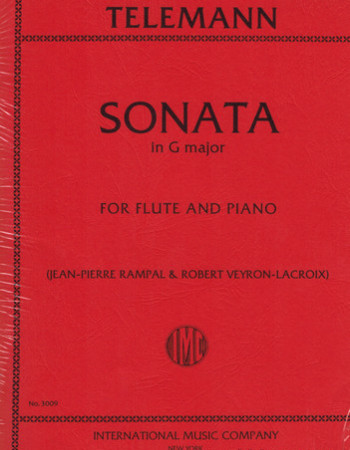 Telemann G P Sonata In G Major (Imc)