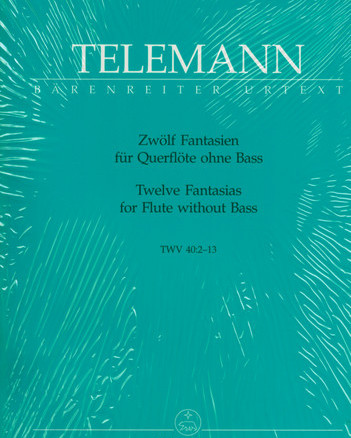Telemann Gp 12 Fantasias (Barenreiter)