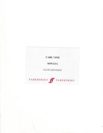Vine Carl - Sonate  (Faber)