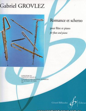 Grovlez G. Romance Et Scherzo Fl/Pno Billaudot
