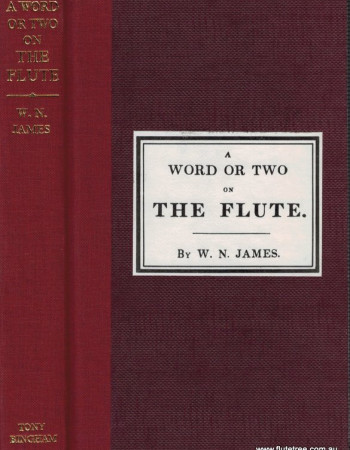 A Word or Two on the Flute - James