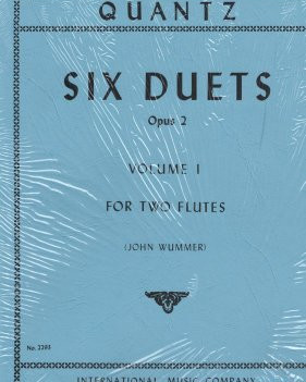Quantz, J. Six Duets Opus 2 Vol 1 (IMC)