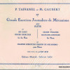 Taffanel et Gaubert 17 Grands Exercices Journaliers de Mecanisme