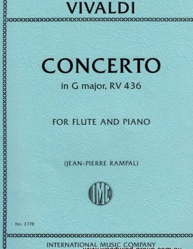 Vivaldi A. Concerto In G Maj RV 436  (IMC)