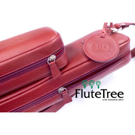 EBO Italian Leather Flute & Piccolo Case cover