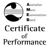 AMEB Certificate of Performance (15)