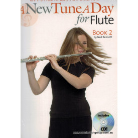 A New Tune A Day For Flute Book Two (Cd)