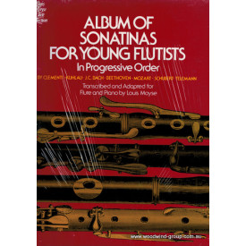 Album Of Sonatinas For Young Flautists L Moyse (Schirmer) Fl/Pno