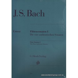 Bach J.S. Sonatas Bk 1 (Henle) (E min, B min, E maj, A maj)
