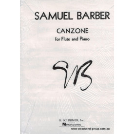 Barber, S. Canzone (Schirmer)