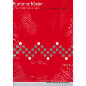 Bennett R  Summer Music (Fl/Pno) Novello