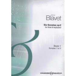 Blavet M Six Sonatas Op 2 Bk 1 (1-3) B & H