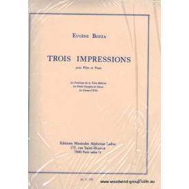 Bozza E. Three Impressions (Leduc)