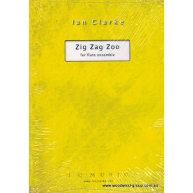 Clarke Ian  Zig Zag Zoo (5 Flutes) Ensemble  