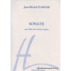 Damase - Sonate En Concert For Flute & Piano (Lemoine)