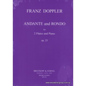 Doppler F. Andante & Rondo Op 25 For 2 Flutes (Breitkopf & Hartel) 