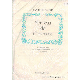 Faure, G. Morceau De Concours