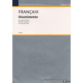 Francaix J. Divertimento (Schott)