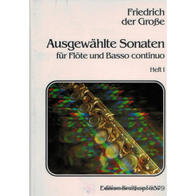 Frederick The Great - Collection of Flute Sonatas (Book 1) Breitkopf