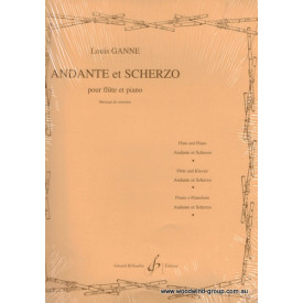 Ganne L. Andante & Scherzo For Flute/Pno (Billaudot)