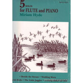 Hyde M 5 Solos For Flute & Piano (EMI)