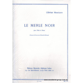 Messiaen O. Le Merle Noir (Leduc)