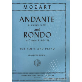 Mozart Andante In C  K315 & Rondo In D  K.Anh 184 (IMC)