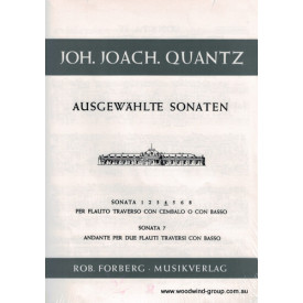 Quantz J. Sonata No. 4  D Maj (Forberg)