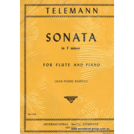 Telemann G P Sonata In F Minor (Imc) Ed Rampal