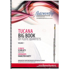 Tucana Big Book Of Flute Quartets (Score & Parts) Fluteworthy