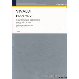 Vivaldi A. Concerto In G Maj Op 10 No.6 (Schott)