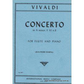 Vivaldi. Concerto In A Minor For Piccolo