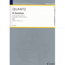 Quantz J. Collection of 6 Sonatas Op. 1 Vol. 1 (1-3)