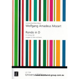 Mozart  W.A.  Rondo in D KV ANH 184 (Universal)